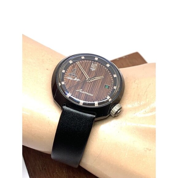 March LA.B Shelby EXP500 Men's Watch Swiss Automatic Limited Edition Brown 40mm - Picture 5 of 13